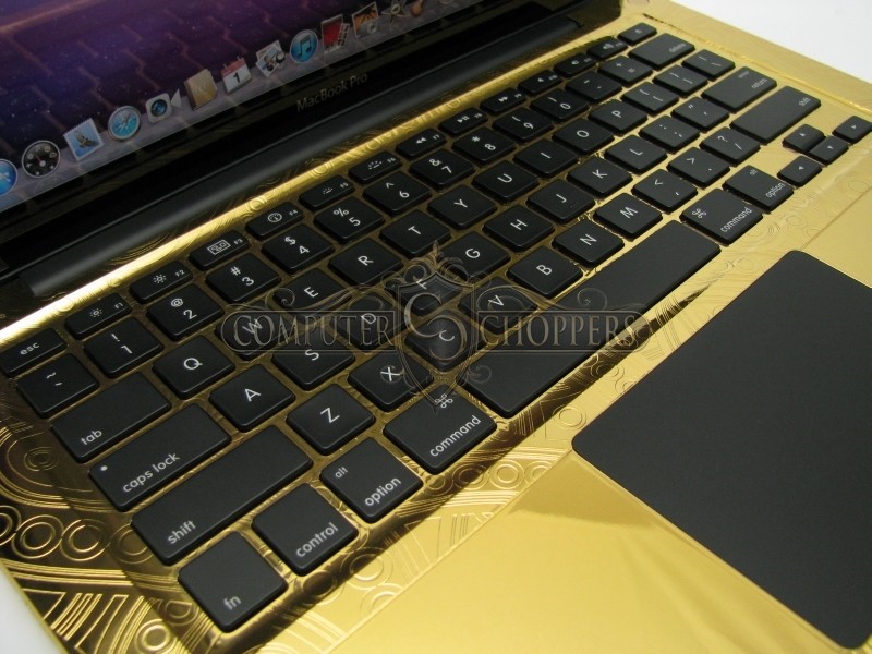Gold Apple MacBook Pro