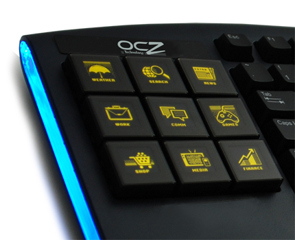 OCZ Sabre Oled keyboard