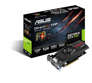 ���������� ASUS GeForce GTX 660 DirectCU II TOP � GTX 650 DirectCU TOP
