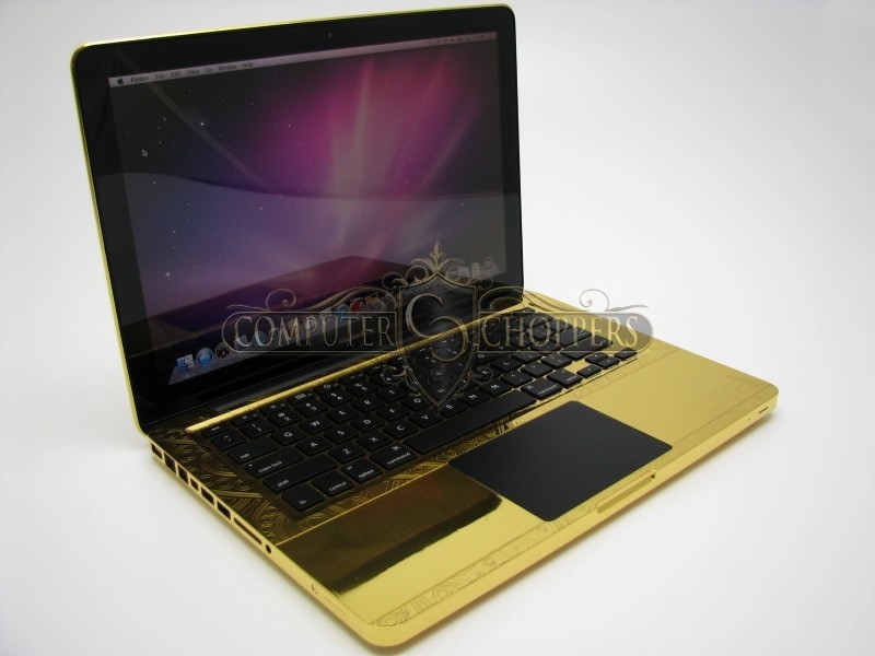 Gold Apple MacBook Pro