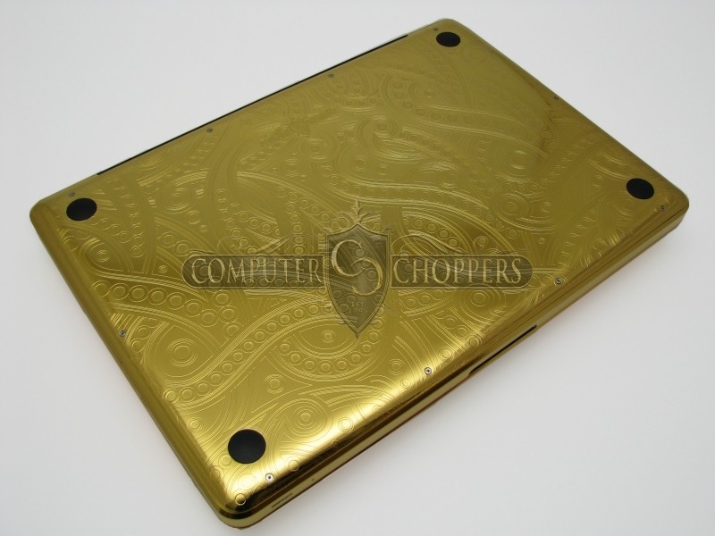 Gold Apple MacBook Pro