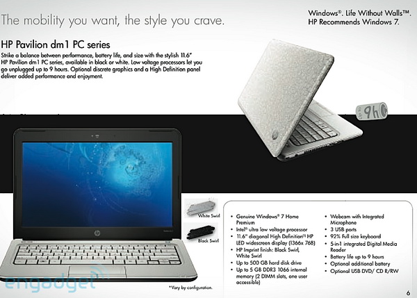������� HP Pavilion dm1 �����