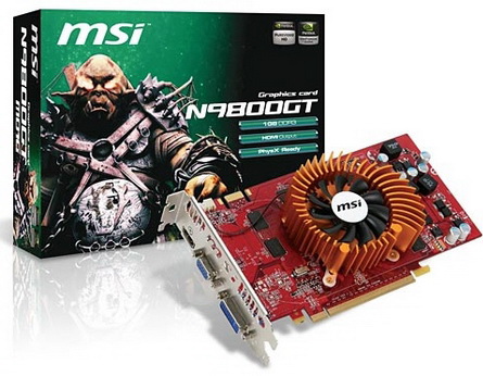 MSI N9800GT-MD1G