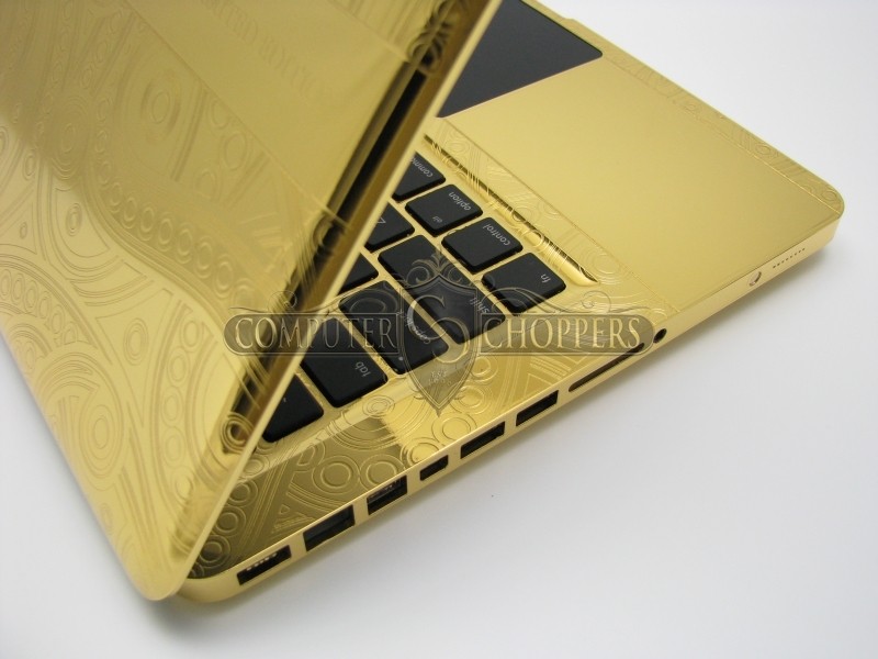 Gold Apple MacBook Pro
