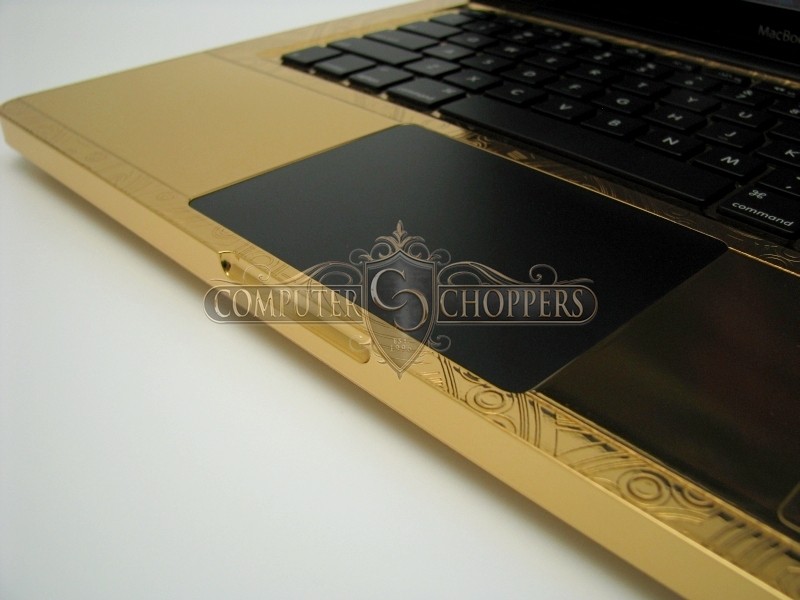 Gold Apple MacBook Pro